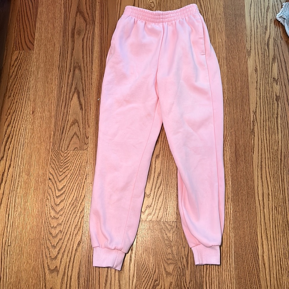 pink, xs sweatpants